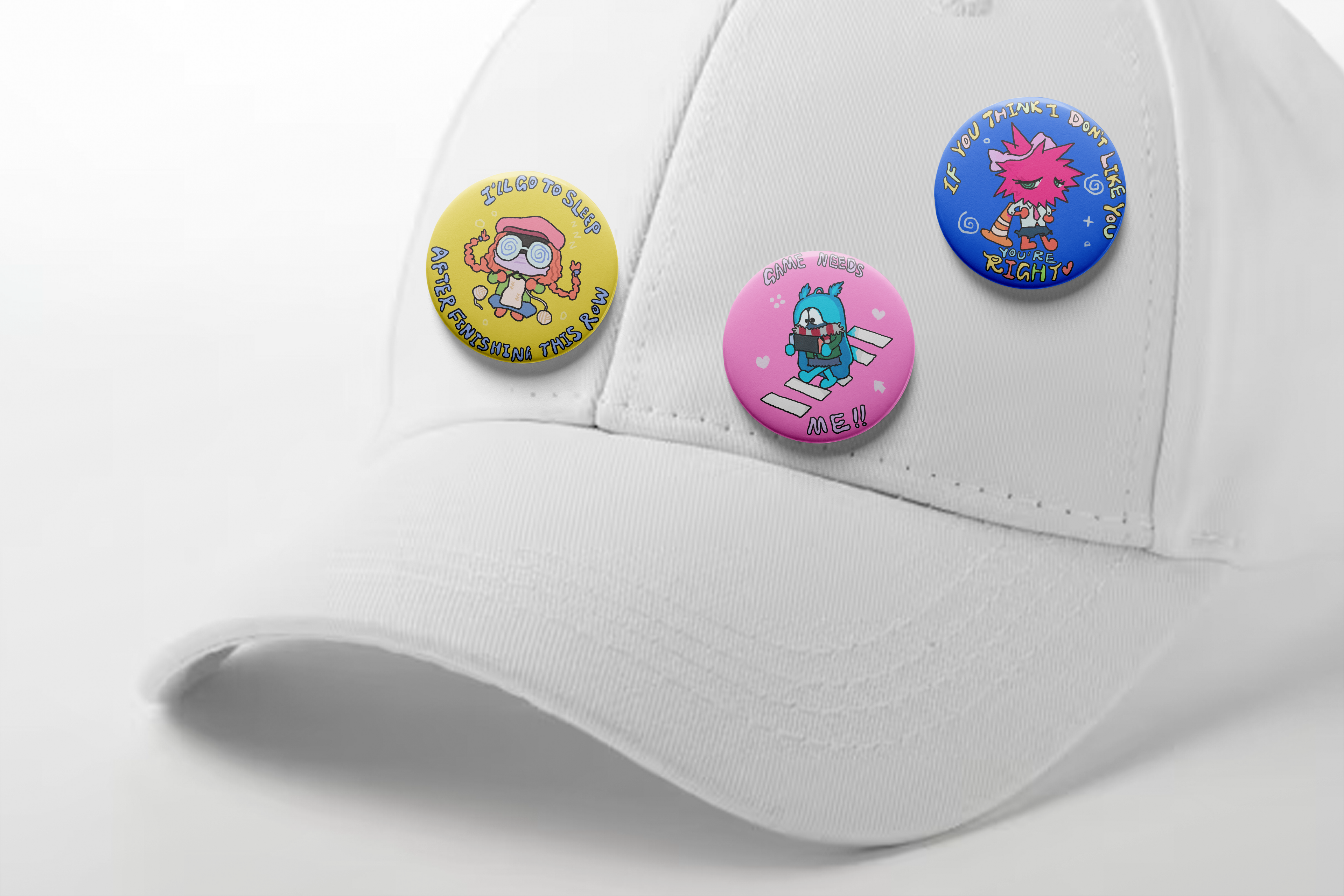 Dislocation Character Badges