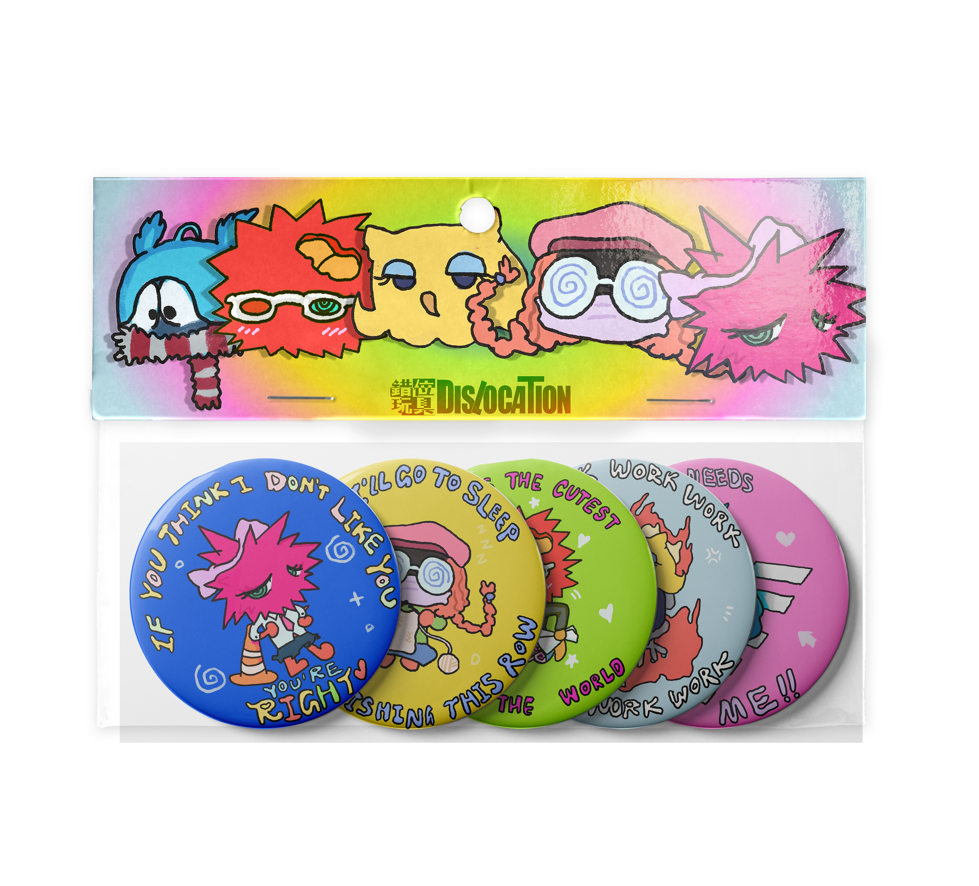 Dislocation Character Badges