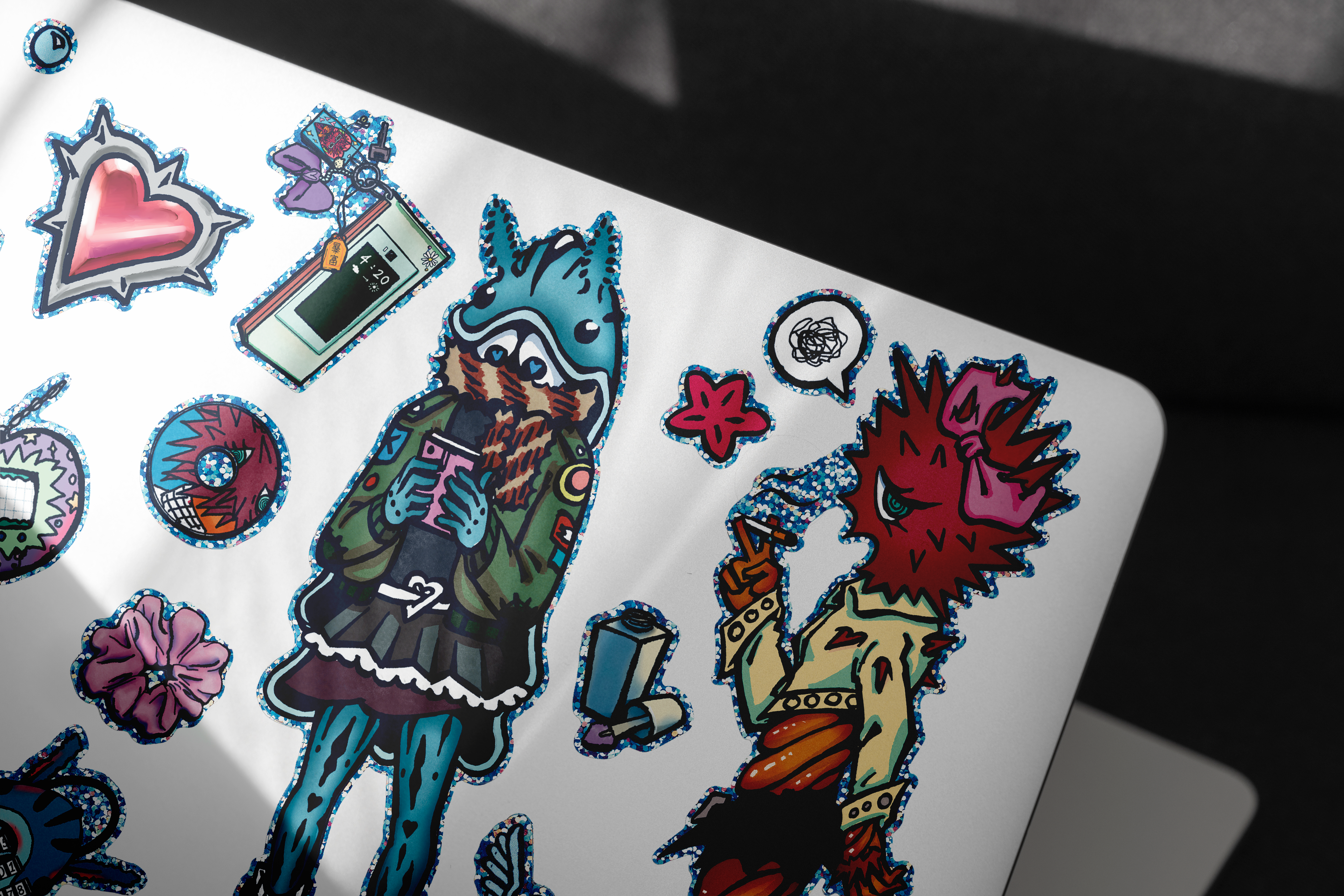 Ocean Gals Sticker Sheet 01 Carmila & Bailey