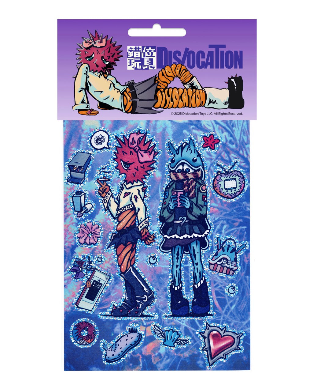 Ocean Gals Sticker Sheet 01 Carmila & Bailey